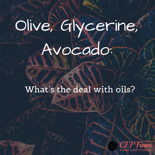 Olive Oil? Glycerine? Avocado Oil? Here's the Difference!